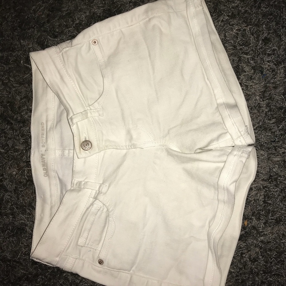 white shorts